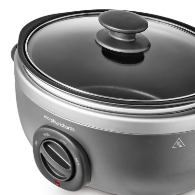 Morphy Richards 3.5 Litre Sear & Stew Slow Cooker Titanium 460002 image(2)