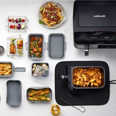 Lakeland Dual Basket Air Fryer with Easy View Windows 8L image(9)