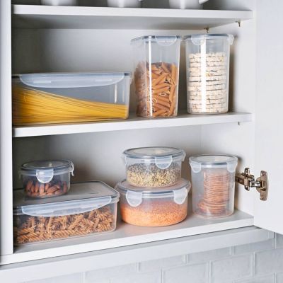 5 Lakeland Clip Rectangular Nestable Storage Containers image(4)