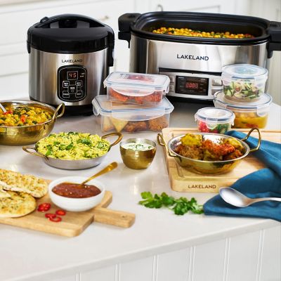 5 Lakeland Clip Rectangular Nestable Storage Containers image(5)