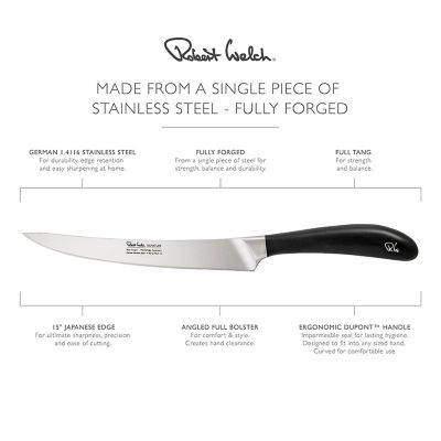 Robert Welch Signature Stainless Steel Carving Knife 23cm Blade image(3)