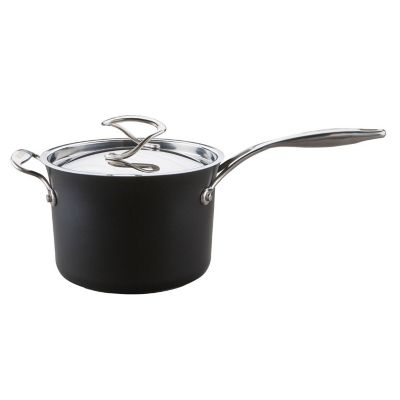 Circulon Style Hard Anodised 3-Piece Saucepan Set with Lids image(3)