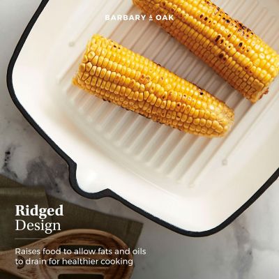 28cm Cast Iron Griddle Pan image(4)