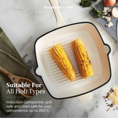 28cm Cast Iron Griddle Pan image(7)