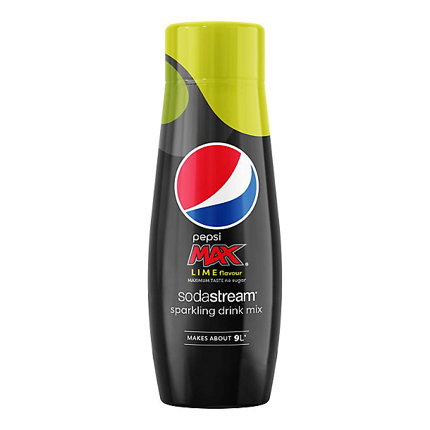 SodaStream Pepsi Max Lime Sparkling Drink Mix – 440ml image(1)
