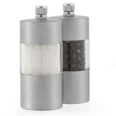 Buy Salter Stainless Steel Electronic Salt & Pepper Mill Set at