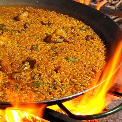 Vaello 34cm Steel Paella Pan image(2)