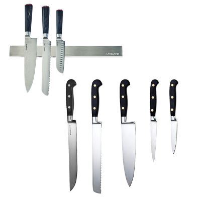 Tramontina Damascus 5 Piece Cutlery Knife Set with In-drawer Block