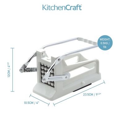 KitchenCraft Potato Chipper with Stainless Steel Blade image(4)