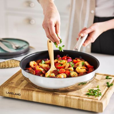 Lakeland Stainless Steel Non-Stick Frying Pan 28cm  image(2)