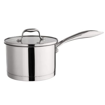 Lakeland Stainless Steel 16cm Lidded Saucepan 1.9L image(1)