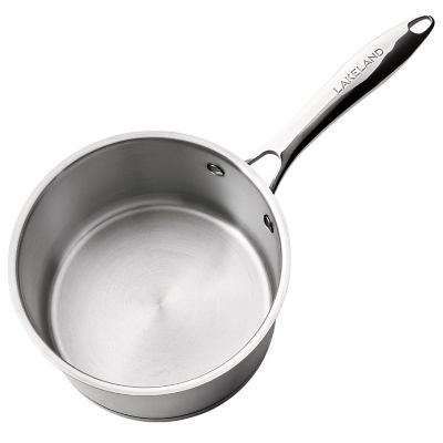 Lakeland Stainless Steel 18cm Lidded Saucepan 2.7L image(5)