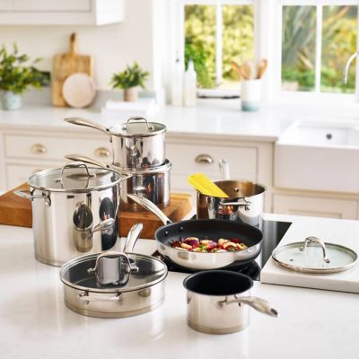 Lakeland Stainless Steel 18cm Lidded Saucepan 2.7L image(6)