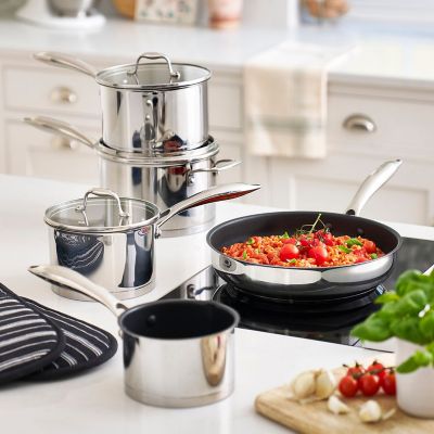 Lakeland 5-Piece Stainless Steel Pan Set image(2)