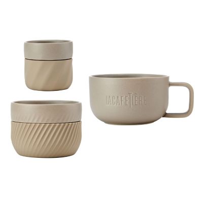 La Cafetiere 3pc Family Mug Set LCMUGSETALM3PC image(1)