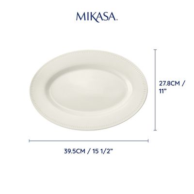 Mikasa Cranborne Oval Serving Platter  image(4)