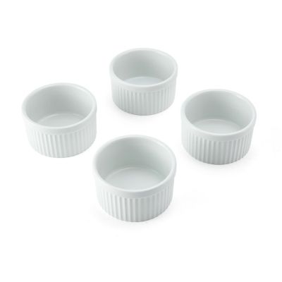 Mikasa Chalk 4-piece Porcelain Ramekin Set image(1)