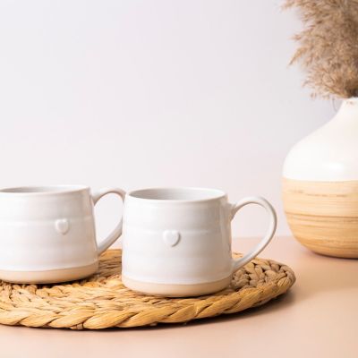 2 Mikasa Stoneware Cosy Mugs 380ml  image(2)