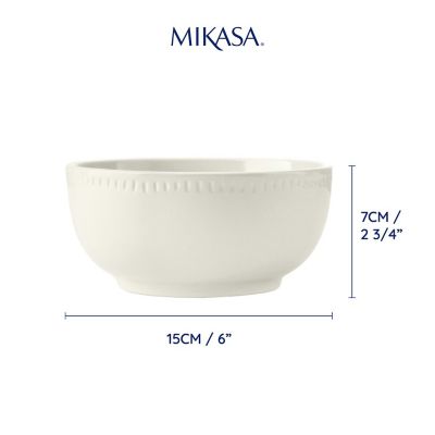 Mikasa Cranborne 4-piece Cereal Bowl Set  image(6)