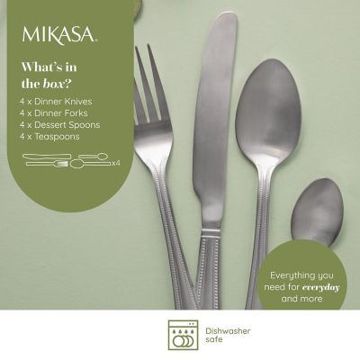 Mikasa Portobello 16-piece Stainless Steel Cutlery Set  image(3)