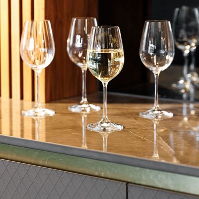 4 Mikasa Treviso White Wine Glasses 350ml image(3)