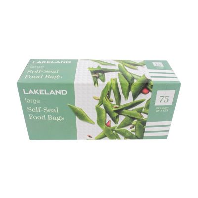 75 Lakeland Press-Seal Food Storage Bags 20 x 30cm