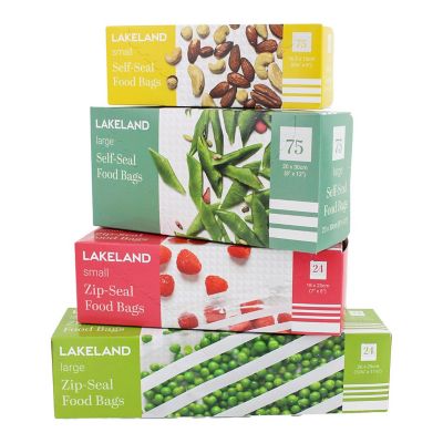 75 Lakeland Press-Seal Food Storage Bags 20 x 30cm image(3)