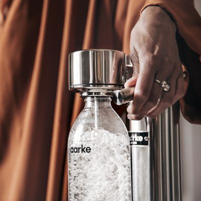 Aarke Carbonator 3 Polished Steel with CO2 Gas Cylinder image(5)