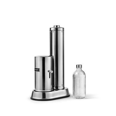 Aarke Carbonator Pro Polished Steel with CO2 Gas Cylinder image(4)