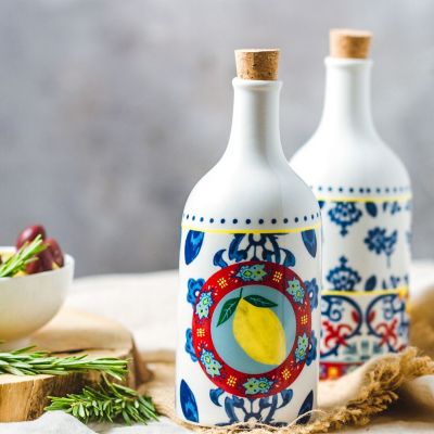 World of Flavours Ceramic Oil and Vinegar Bottles  image(2)