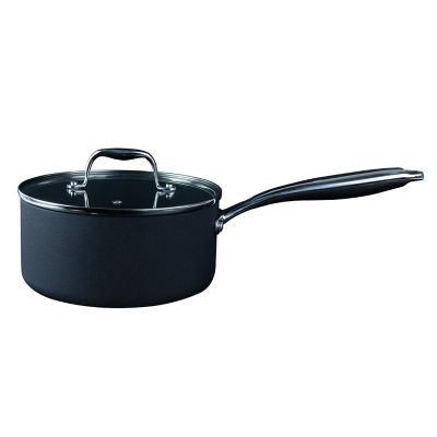 Lakeland 20cm Hard Anodised Saucepan with Lid image(1)