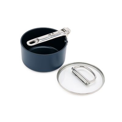 Joseph Joseph Space 15cm Saucepan with Lid and Folding Handles image(1)