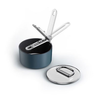 Joseph Joseph Space 15cm Saucepan with Lid and Folding Handles image(3)