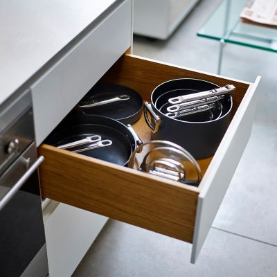 Joseph Joseph Space 15cm Saucepan with Lid and Folding Handles image(6)