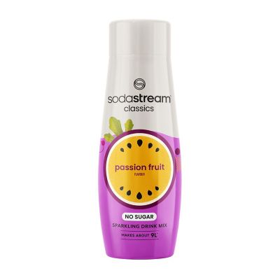 SodaStream Classics Passionfruit Zero Sparkling Drink Mix 440ml image(1)