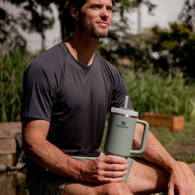 Stanley Quencher H2.0 FlowState Tumbler Shale 1.2L image(5)