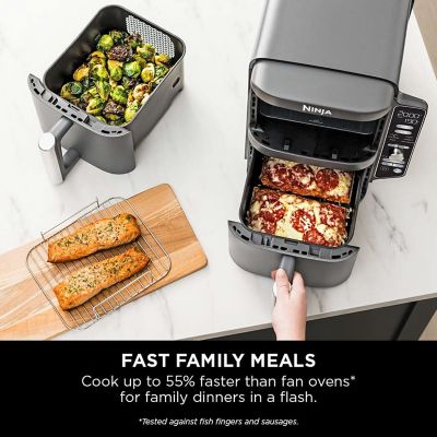 Ninja Double Stack XL 9.5L Air Fryer SL400UK Grey image(5)