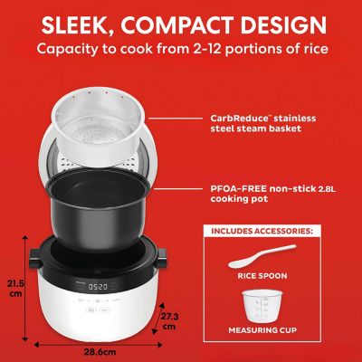 Instant Pot Rice Cooker and Steamer 2.8L image(2)