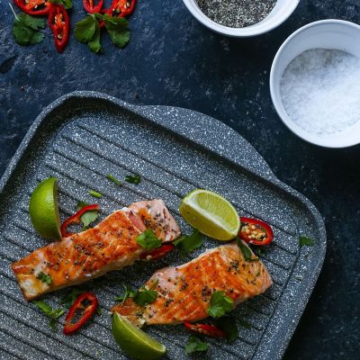 MasterClass 46cm Cast Aluminium Dual Griddle Tray image(10)