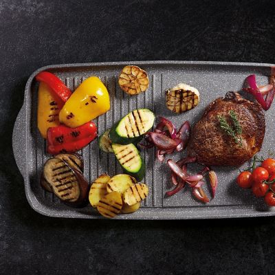 MasterClass 46cm Cast Aluminium Dual Griddle Tray image(2)