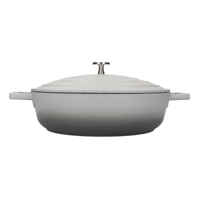 MasterClass 28cm Cast Aluminium Shallow Casserole Dish Grey Ombre image(1)