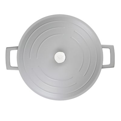 MasterClass 28cm Cast Aluminium Casserole Dish Grey Ombre image(4)