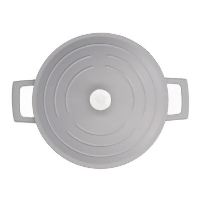 MasterClass 24cm Cast Aluminium Casserole Dish Grey Ombre image(3)