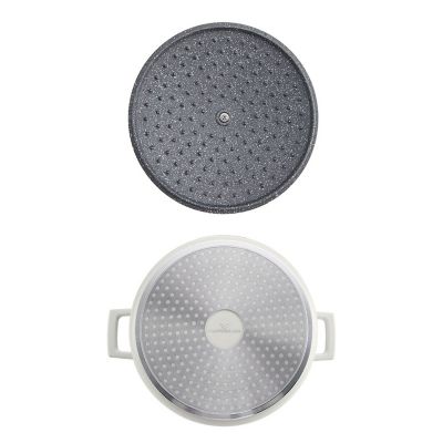 MasterClass 28cm Cast Aluminium Casserole Dish Cream image(4)