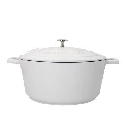 MasterClass 28cm Cast Aluminium Casserole Dish Cream image(7)