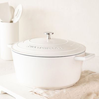 MasterClass 28cm Cast Aluminium Casserole Dish Cream image(8)