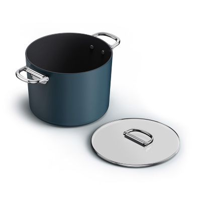Joseph Joseph Space 25cm Stock Pot with Lid and Folding Handles image(7)