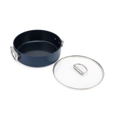 Joseph Joseph Space 28cm Shallow Casserole Dish with Lid and Folding Handles image(3)