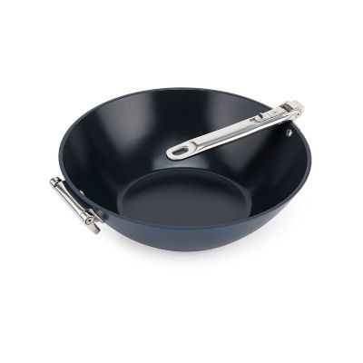 Joseph Joseph Space 32cm Aluminium Wok wiht Folding Handles image(1)