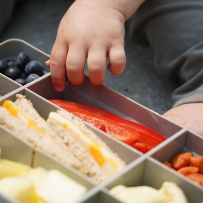 Melii Snackle Box Grey – 12 Adjustable Snack Compartments  image(2)